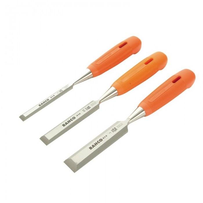 Bahco 414 Series Bevel Edge Chisel colore foresta di pioggia tropicale