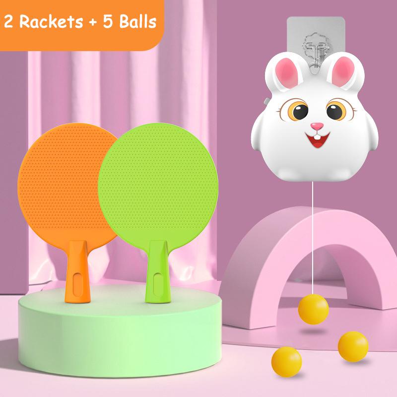 

Подвесной тренажер для настольного тенниса, Интерактивная игра для родителей и детей в помещении, Координация рук и глаз, Навык игры ракеткой, Развивающая игрушка