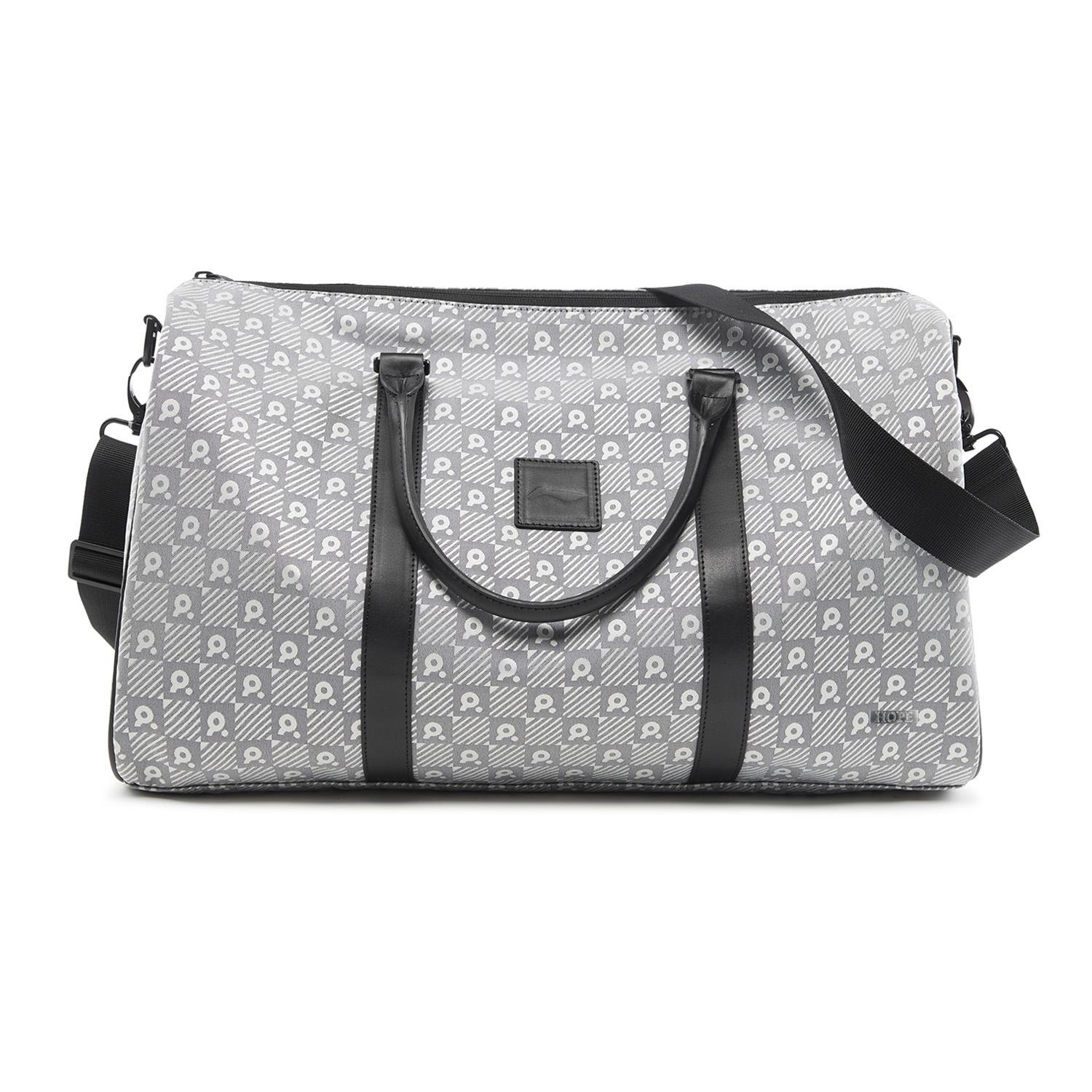 Li Ning Polyester Crossbody Handbag Regular Unisex Gray ABSV257-1