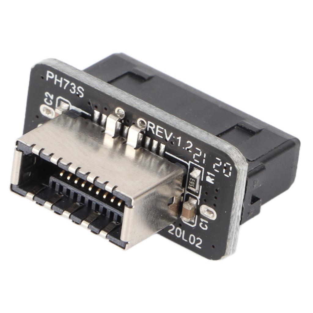 USB-Adapter 19P20P zu TypE TypC Schnittstelle Stabiles Signal Starke Anti-Interferenz-Fähigkeit