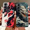 Hülle für Infinix Hot 50 Pro Plus X6880, niedliches Koi-Motiv, weiche TPU-Handyhülle für Infinix Hot 50, Hot50 Pro 4G X6881 und X6882