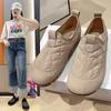 Maternity Shoes French Single Shoes Autumn and Winter Soft-soled Doudou Shoes Comfortable One-pedal Grandma Cotton Shoes