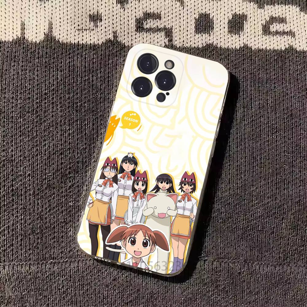 KASUGA AYUMU Azumanga Daioh Phone Cases For iPhone 17 16 15 14 13 12 11 Pro Max Plus Luxury Camera Protection Plastic