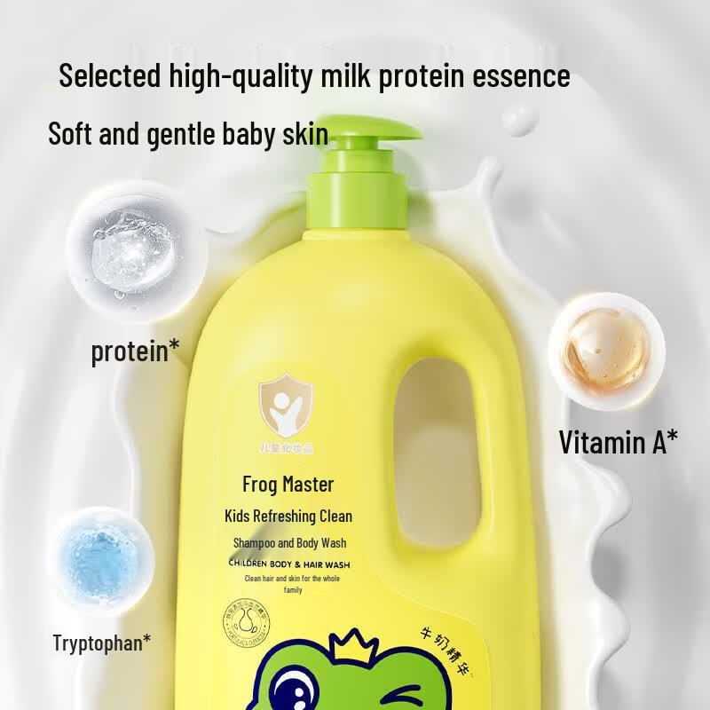 Frog Prince Kids 2-in-1 Shampoo & Shower Gel - Moisturizing Milk Scent