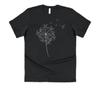 Dandelion T-shirt Tee Boho Bohemian Cute Summer Shirt Line Art Illustration
