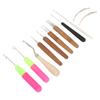 Alloy DIY Dreadlocks Crochet Hook Comfortable Handle Wide Application Crochet Needle