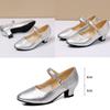 [Gengzee] Latin Dance Shoes for Women - Modern, Ballroom, Sport Dance Shoes, Stage Shoes, Practice Shoes, Jazz Shoes, Dance Sneakers, Mid-Heel Latin D