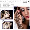 Beauty Sticker Inkjet Tattoo Sticker Indian Hollow Template Tattoo Sticker
