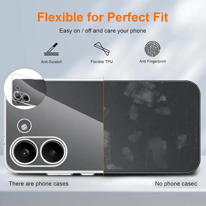 Für Xiaomi POCO X8 Pro X8Pro Max X8ProMax Trubo 5 Turbo5 Ultradünn Klar Weich TPU KameraSchutz Rückseite Handyhülle Cover Capa