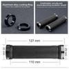 Bicycle Rubber Grips  Aluminum Alloy Bicycle Handle Cover Lock Non-Slip Rubber Double Lock On Locking Bicycle Handlebar Grips
