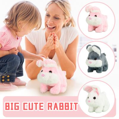 My Realistic Bunny Toy, Bunny, Stuffed Bunny With Sounds And Movements, Realistic Bunny Toys For Kids