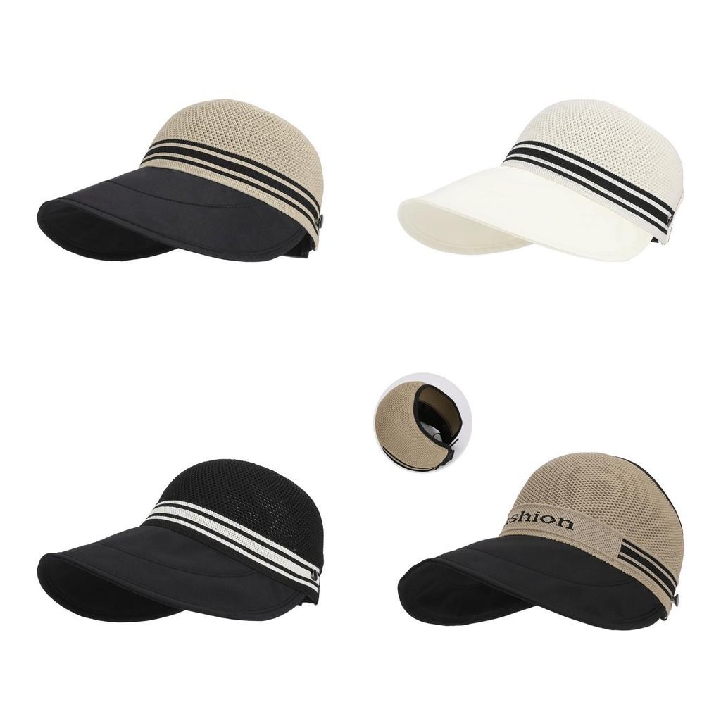 Summer Mesh Breathable Sun Hat With Large Brim For Outdoor Sun Protection