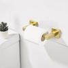Bathroom accessories 304 stainless steel toilet paper holder Square paper rack wall mounted Movable tissue holder Towel Bar