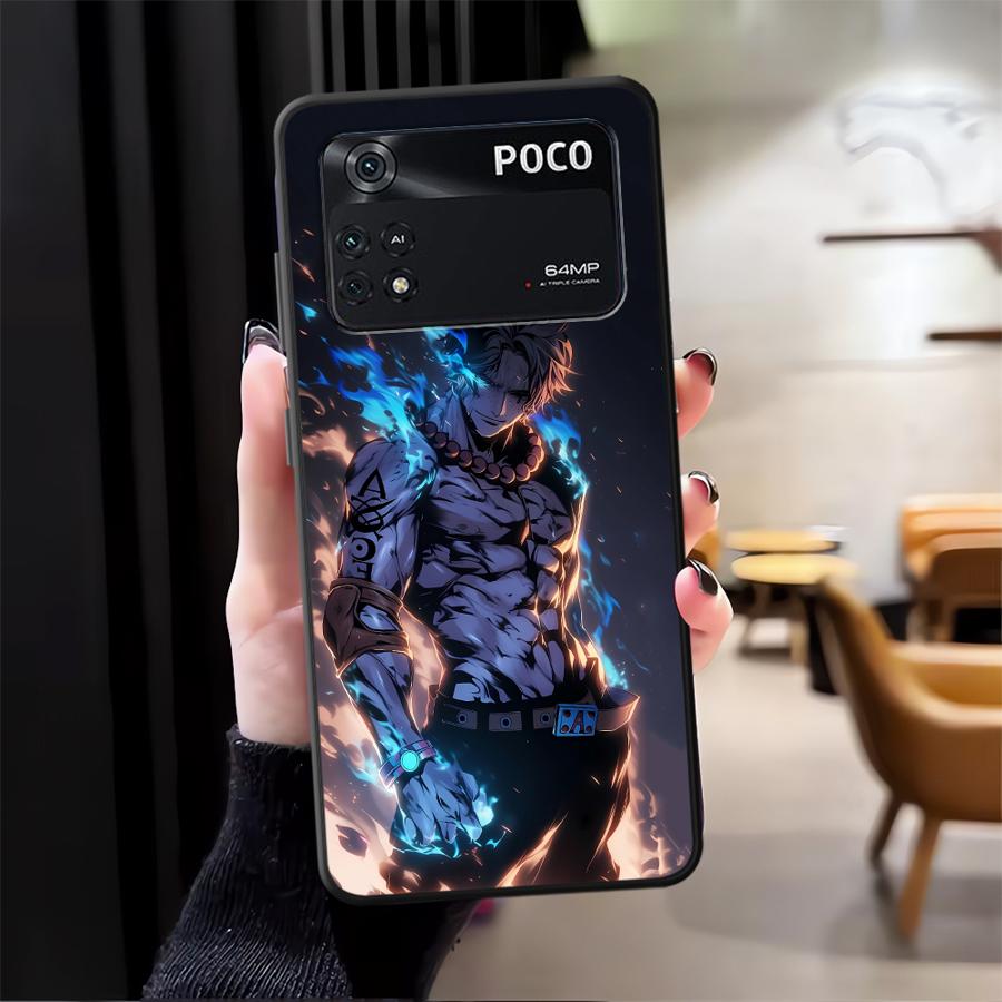 

Чехол Zoro из One Piece для Xiaomi Poco F3 F4 F5 X3 X4 X5 C65 M3 M4 Pro M5 C50 C51 Funda Чехол для телефона Poco F5