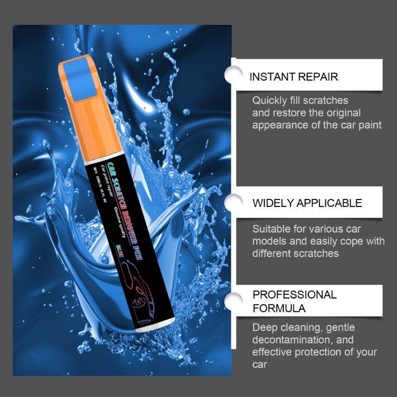Car Surfaces Paint Maintenance Pen Touch Up Pen for Scratch Remove Car Scratch Repair Paint Pen 12ml Car Scratch Remover