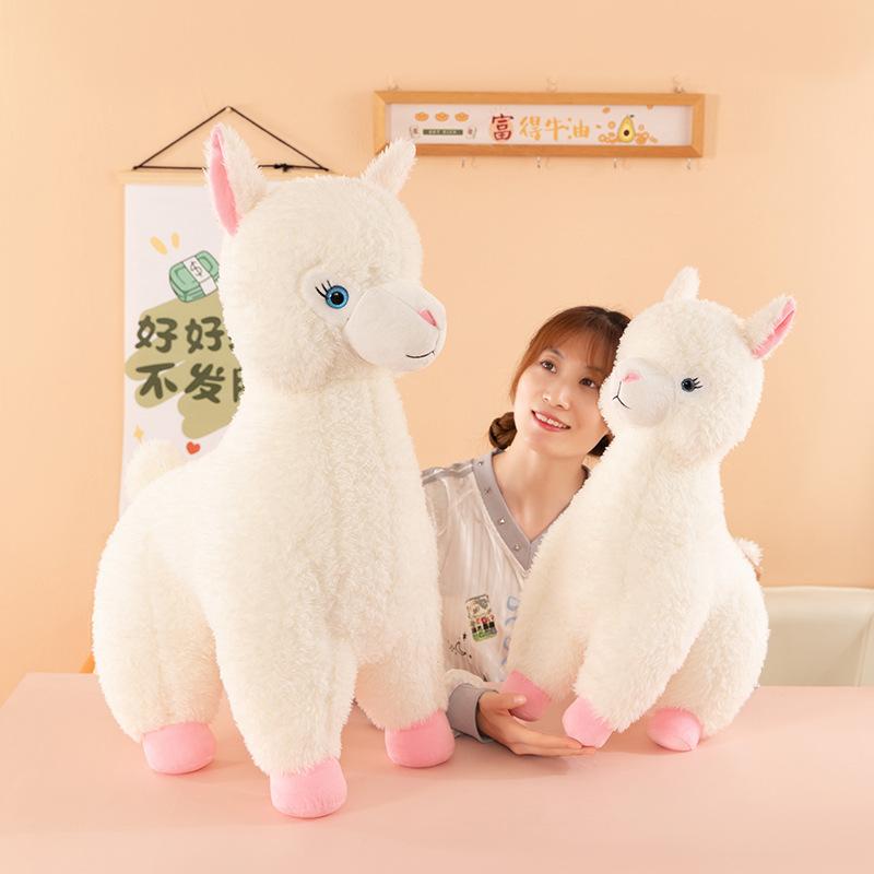 Popular Llama Doll Cute Lamb Plush Toy Children's Sleeping Pillow