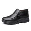 2025 Winter Cotton Shoes Men's Warm High-top Leather Shoes 35 Yards Leisure In the Elderly Father Shoes 46 Yards 47 Yards 48 Yards