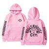 Powerhouse Gym Logo Grafikdruck Hoodie Herren Damen Gothic Rock Übergroß Geek Fitness Sweatshirt Mann Lässig Langarm Pullover