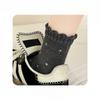 Female Autumn Wooden Ear Side Polka Dot Ballet Wind Tube Pile Socks