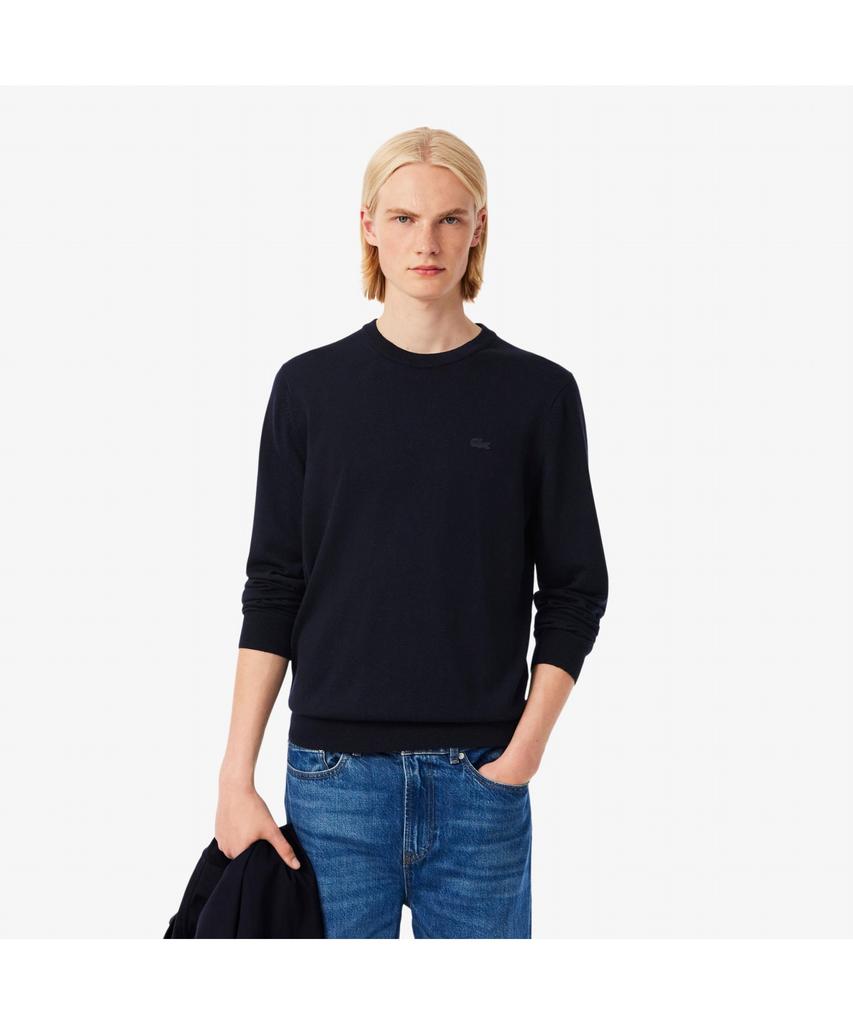 LACOSTE Men'S Merino Wool Crew Neck Sweater Ah1969-55N 166