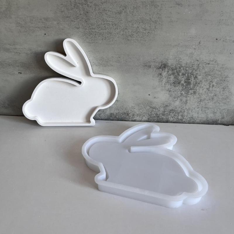 Food Grade Silicone Baking Mould With Rabbits Carrot Designs For Resin Craft Party Decorations