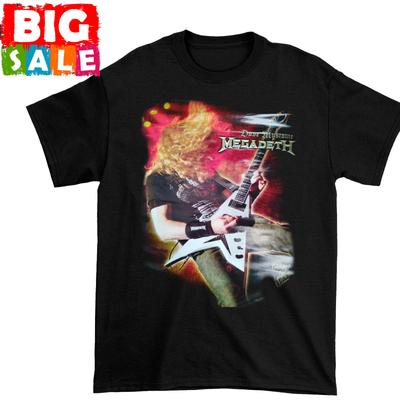Megadeth Dave Mustaine Dean Black Shirt Unisex S-234XL Gift Xmas D2080