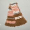 New thickened warm women's high-end fashion knitted wool scarf autumn and winter atmosphere scarf
