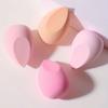 4 Cosmetic Sponge Sets, Cosmetic Egg, Dry and Wet, Cosmetic Sponge for Liquid Foundation, Honey Powder and Foundation Make-up