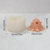 Halloween Silicone Mould 3D Ghostes Casting Mould Candle Molds for Candle Making