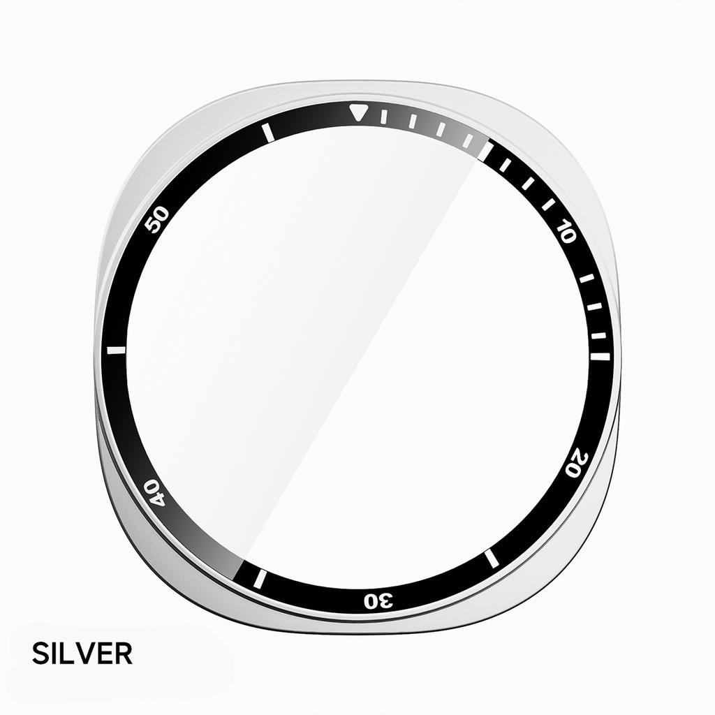 Tempered Glass+ PC Cover for Samsung Galaxy Watch 8 44mm All Coverage Protective Bumper Case for Galaxy Watch 8 40mm Accessories