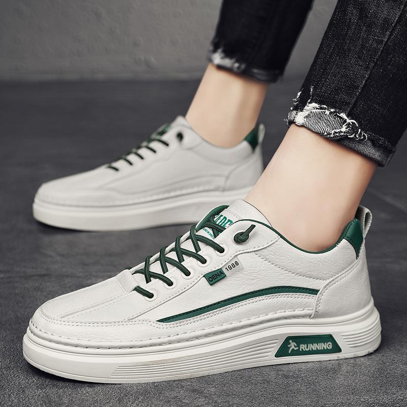 Autumn 22-year-old new casual sports board shoes, student youth leather trendy shoes