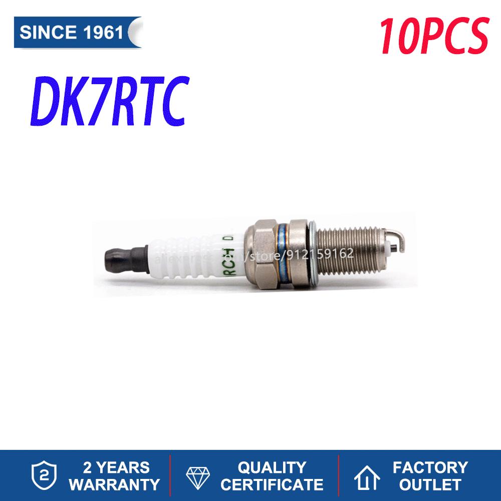 

10pcs/lot Spark Ignition Candle Original TORCH DK7RTC Replace for CHAMPION RER8WYB Candle DCPR7E Denso XU22TT Drop Shipping 10 pieces with box