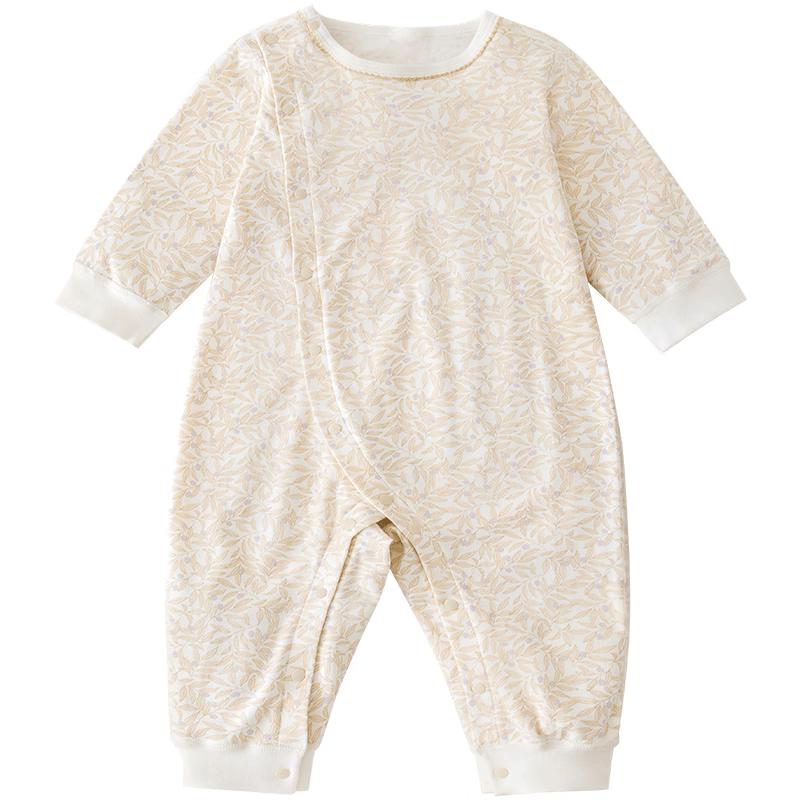 Minibala Pure Cotton Baby Long Sleeve Romper 90