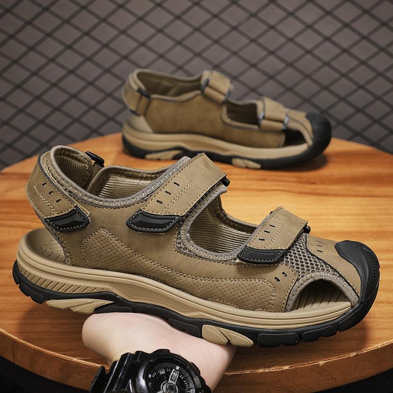Fashion 2025 Summer Gladiator Men's Sandals Fashion Light Casual Sneakers Men's Beach Sandals Outdoor Roman Sandals Breathable Men Shoes