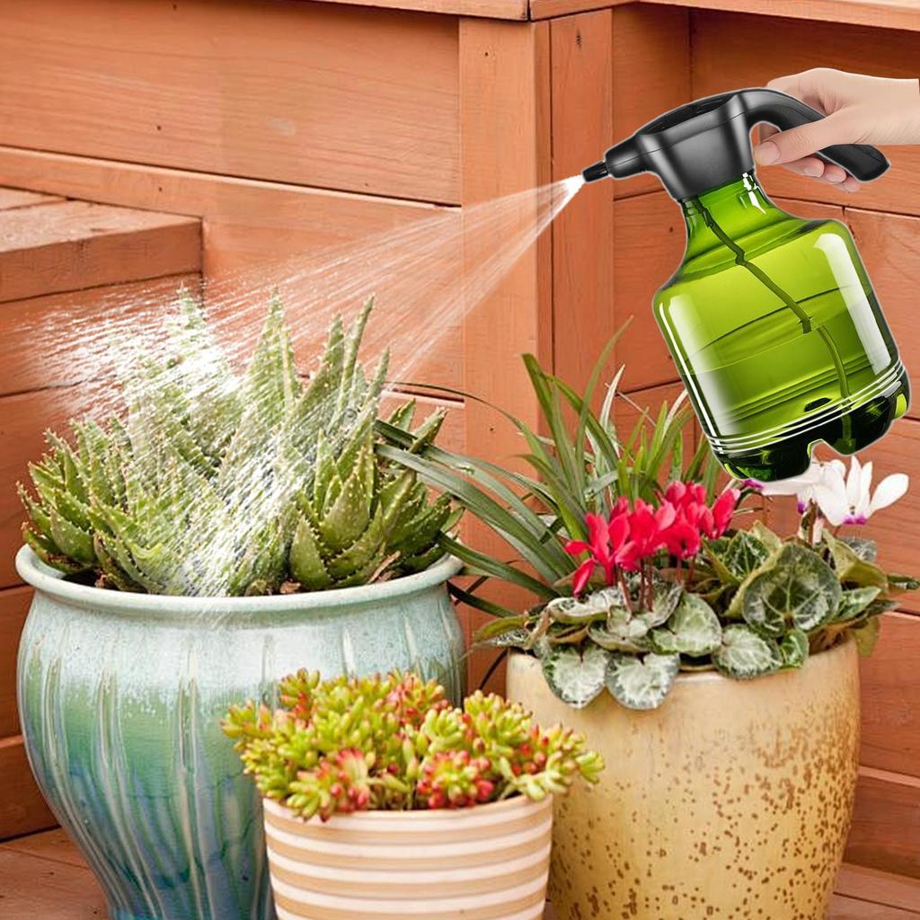 Elektrische Gießkanne 3L Zwei Sprühmodi USB-Schnittstelle Aufladung Verstellbarer Sprüher Reinigungs- Desinfektionssprüher Gartenarbeit