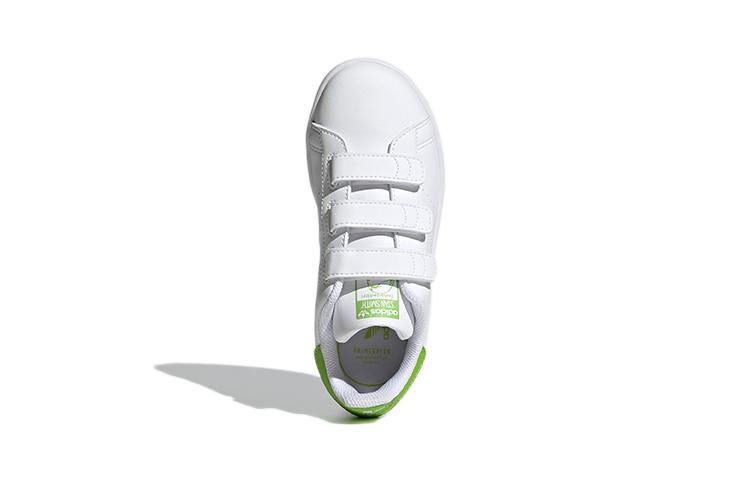 adidas Originals STAN SMITH CF C Low Top Kids' Skateboarding Shoes White Green Children Aged 3 7 Years Old FZ1153