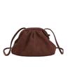 New textured pleated cloud bag fashionable women's bag underarm bag dumpling bag casual clip bag