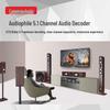 Decodor Audio DTS Dolby AC3 5.1 Canale DAC cu Conectivitate Bluetooth, HDMI, USB