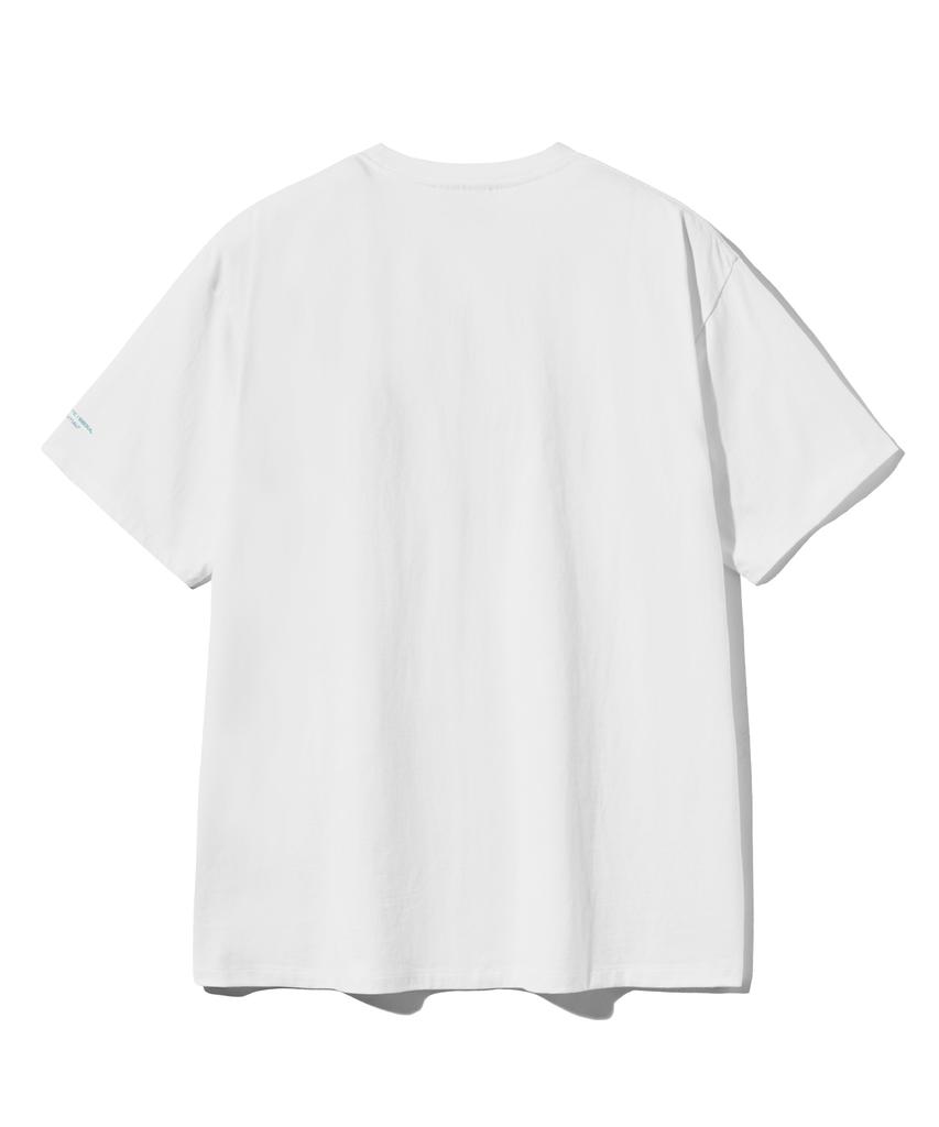 FILLUMINATE Flm Wavy Logo T-Shirt - White