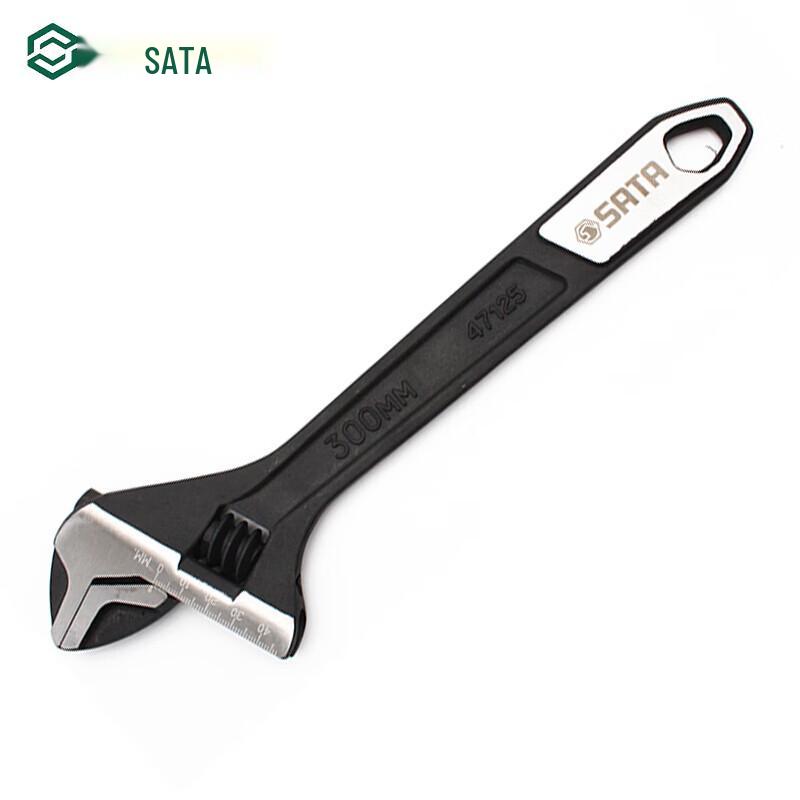 SATA 47124 Large Opening Adjustable Wrench