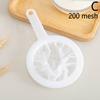 100/120/200/300/400 ბადე სარეცხი ნეილონის ულტრა თხელი ფილტრი ბადე საწური კოვზი სოიოს რძის წვენი ყავის ჩაის ფილტრი