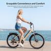 Touroll J2 ST Tiefeinstieg Elektrofahrrad – 45Nm Motor, 100km Reichweite, Komfort-Erster Stadtradfahrer