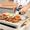 TUPI RVS Grill Schaar Multifunctionele Barbecue Schaar Voedsel Groente Vlees SchaarPerfect voor BBQ Camping5