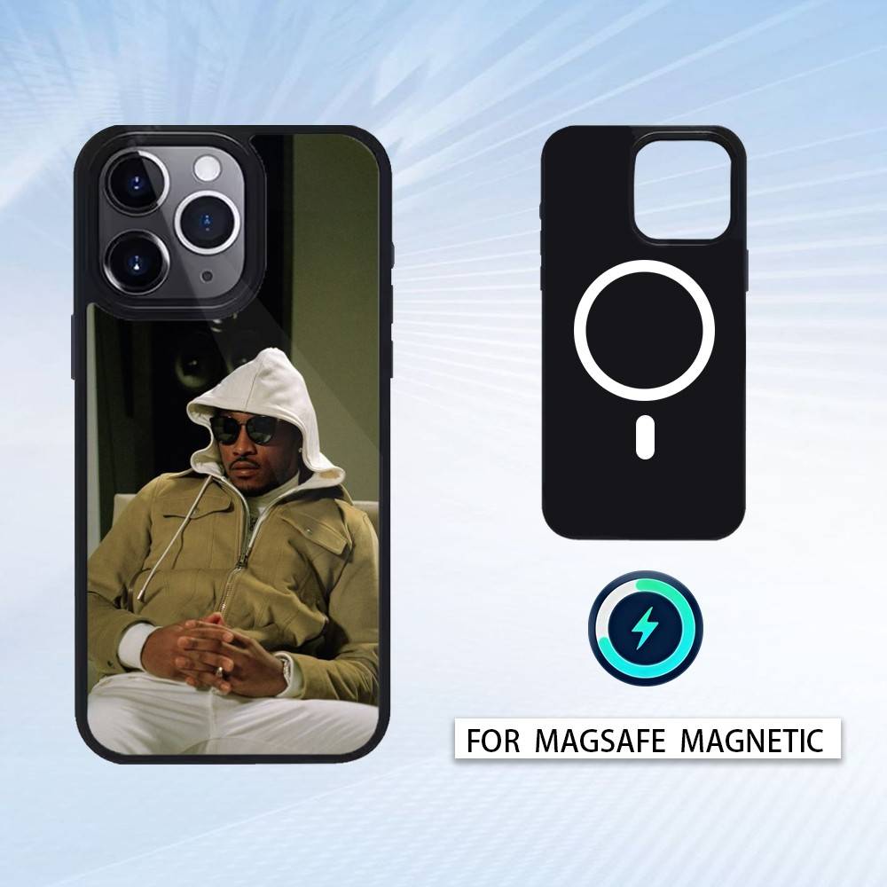 Coole F-Future Rapper Handyhülle Magnetisch Für iPhone17 16 15 14 13 12 Pro Max Für Magsafe Kabelloses Ladecover