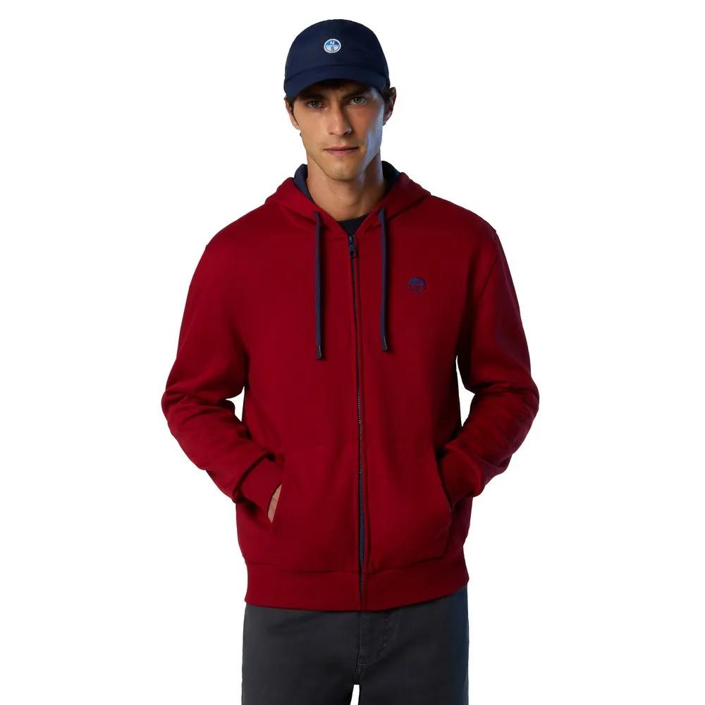 North Sails Толстовка на молнии Logo EU XS
