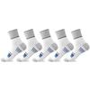 1/5/10 Paar Herren Gestreifte Mid-Calf Sportsocken Atmungsaktive Socken Freizeitsocken