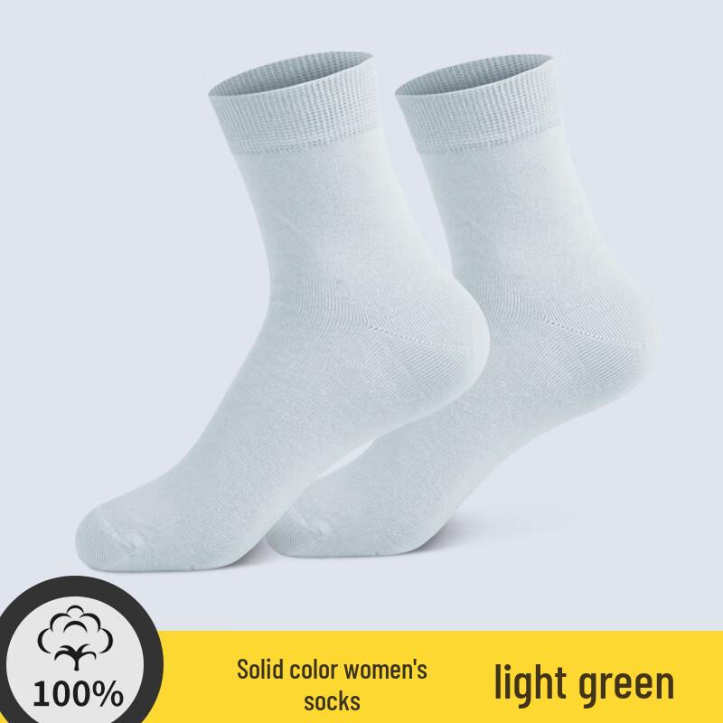 

LangSha Women s Breathable Cotton Mid-Calf Socks