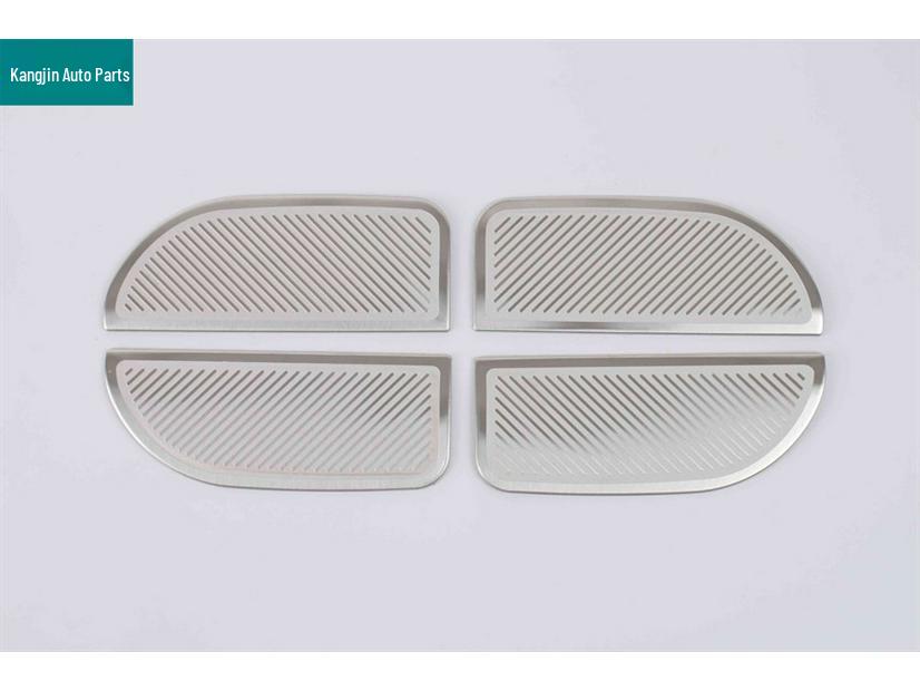 Chery 25 ICAR V23 Silver Stainless Steel Front Triangle Speaker Cover