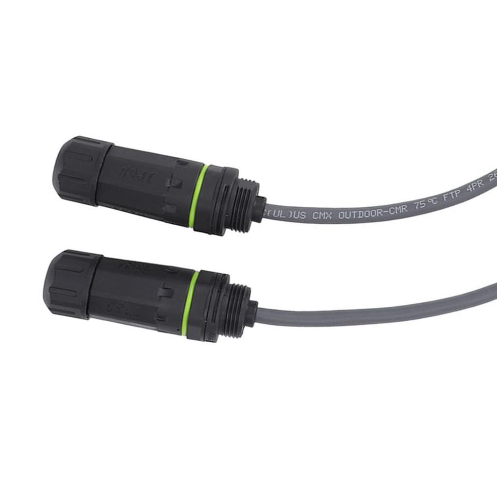 2PCS SPX Plug To RJ45 Connector Adapters IP68 Waterproof Ethernet Cable Adapter for Gen 2 Dish