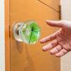 Decorative Ball Door Knob Featuring Nature Inspired Pattern Rustproof Comfortable Handle Simple Maintenance